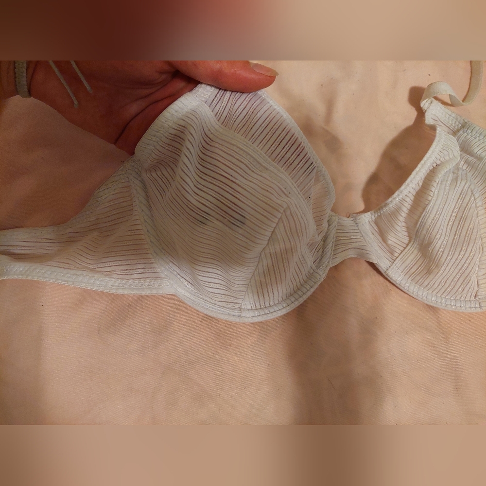 White bra